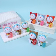 Patung Doraemon Fortune Nasib Baik Bertuah Koi Fortune Hadiah Ulang Tahun Anak Patung Kartun Haiwan 