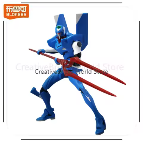 New Blokees Building Block Evangelion Legend Edition - EVA-00' PROTO TYPE TV Ver Poseable Model Kits