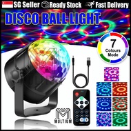 (SG Seller) Disco Light 7/15 colours Party Ball | Disco Ball | disco light ball |LED Disco Ball