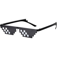 Glasses Pixel Sunglasses, Pixel Eyeglass Set, Retro Pixelated Shades for Men, Women, Kids, Photo Pro