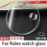 Sapphire Glass 31mm Dial Crystal Parts Mirror 25.3x1.8mm For Rolex Lady Datejust 68273 78273 178274 