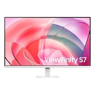Samsung - 32" ViewFinity S7 UHD 顯示器 (白色) LS32D707EACXXK