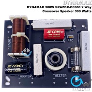 DYNAMAX 300W 2 Way Crossover Speaker 300 Watts SRAZDX-C0300