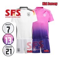 【SFS】 Top Quilty 2024 Fans Version Germany Jersey Home Away Men Kid Football Soccer Jersey Birthday 