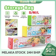 Reusable Food Storage Bag Freezer Sealing Bags Kitchen Frozen Freezer Bags Preservation Bag Leakproo