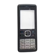 .. Nokia 6300 Front Casing paintOriginal - black N6300 casing.