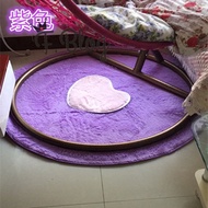 Washable Household Round Floor Mat Hanging Basket Swing Chair Cushion Rectangular Bedside Bay Window Yoga Rug Can Be Customized