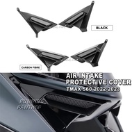 Motorcycle Front Air Intake Epoxy Grille Beak Nose Aerodynamic Fairing Protective Cover For Yamaha Tmax 560 T-max 560 2022 2023