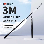 3M Carbon Fiber Insta360 Aluminum Selfie Stick For Am
