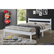 Yi Success Mina Wooden Queen Bed Frame / Quality Queen Bed / Katil Queen Kayu / Wooden Double Bed / Bedroom Furniture