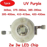 2W 3W 45mil 600-700mA UV Ultraviolet Purple 365nm 375-380nm,385-390nm 395-400nm 410-415nm,420-430nm 