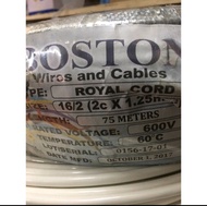 heavy duty royal cord per meter: 16/2c, 14/2c, 12/2c available! boston/wire max original