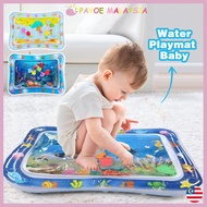 Payoe Baby Water Play Mat Newborn Crawling Mat Cartoon Water Fish Ocean Shark Fun Activity Playmats 