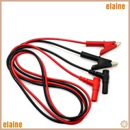 ELAINE Alligator clip Soft test cable wires Test Cable 3.3ft /1m Test lead