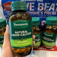 [MẪU MỚI] Viên nang bổ sung Canxi Natural Liquid Calcium Thompson’s