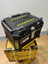 ☍ Deestore 45L Poizon V2 Hard ABS Plastic Top Box Alloy Design SEC SECURE MC DUHAN URE