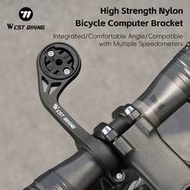 WEST BIKING Bicycle Computer Bracket High Strength Nylon Camera Bracket Bicycle Light Extension Brac