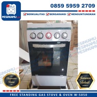 Kompor Gas Stove Free Standing 4 Tungku Plus Oven Winn W5050A W-5050-A