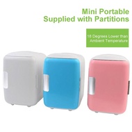 4L Car Fridge Portable Refrigerator Fridge Freezer Beverage