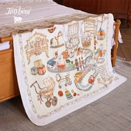 Tinybeni新生兒產房竹棉防驚跳寶寶紗布秋冬包單蓋毯包巾嬰兒包被