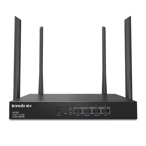 TENDA W15E/W18E 1200M 11AC Dual Band Wireless Router Enterprise Gigabit port 300m² 3WAN overlay 50 p