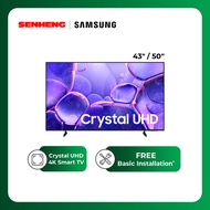 Samsung Crystal UHD U8000F 4K Smart TV (2025) (43" / 50") Television Televisyen