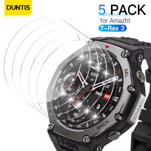 Screen Protector Glass for Amazfit T-Rex 3 Scratch Resistant HD Protective Glass for Amazfit TRex 3