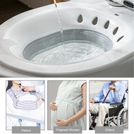 Foldable Soaking Basin Toilet Portable Care for Mothers Giving Birth Perineum Postpartum Hemorrhoids