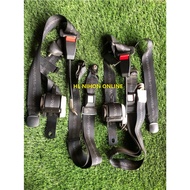 (USED)Seat Belt Mira L2 Depan Belakang for Perodua Kancil