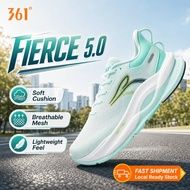 361 Degrees Fierce 5.0 Men Cushioned Running Sneakers Breathable Anti Slip Training Shoes 672522218