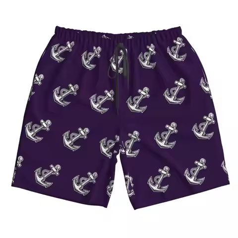 Fremantle Dockers Anchor Trunks Beach Board Shorts Casual Quick Dry Swim Summer Men Pants