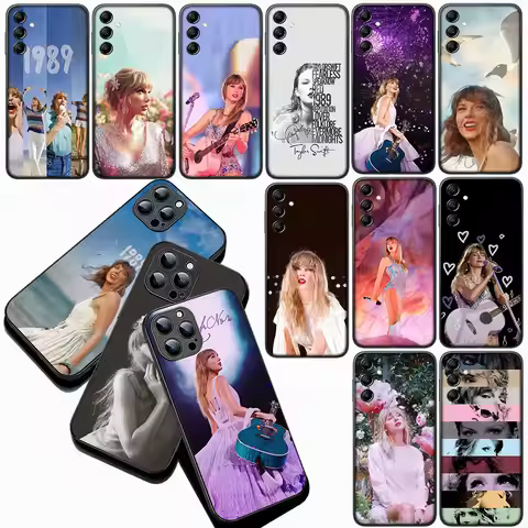 Wallpaper T-Taylors TS S-Swifts Poster Phone Cover for Samsung Galaxy S22 S21 S20 FE Ultra Plus A07 