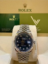 2021年Rolex 126234 126234G blue diamond datejust