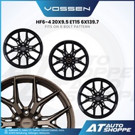 Vossen HF6-4 Gun Metal/ Matte Black/ Gloss Black/ Terra Bronze 20x9.5 ET15 6x139.7 (1 Piece)