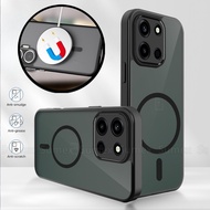 Shockproof Matte Phone Case For 1+ OnePlus Nord 6 5G Magnetic Wireless Charge Ring Casing hp One Plu