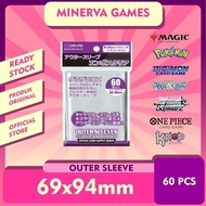 Novice EPOCH outer card sleeve embossed clear regular size 69x94mm Pokemon MTG Digimon One Piece