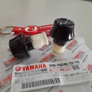 B8BF624620P0 x2 Handlebar End Gloss Black GRAND FILANO 2018-2025 Original YAMAHA B8B-F6246-20-P0