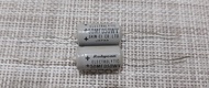 Rubycon Capacitor คาปาซิเตอร์หางหนู Electrolytic Capacitor 50mf/ 50v Made in Japan ขนาด 1.2 x 2.6 cm