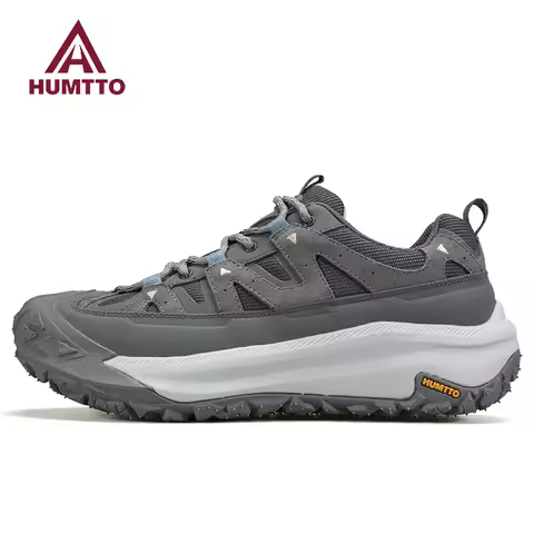 HUMTTO cowhide Outdoor Men Hiking boots waterproof hunting Boots women trekking shoes Ankle trekking