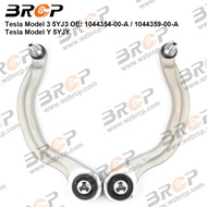 BRCP Pair Front Lower Suspension Bent Control Arm For Tesla Model 3 5YJ3 Y 5YJY 104435400A 104435900