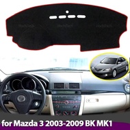 Anti-Slip Dashboard Cover Protective Pad Car Accessories Sunshade Carpet for Mazda 3 BK Mazda3 2003-