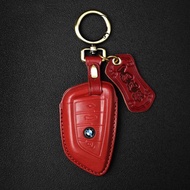 手工皮套 / 寶馬 BMW 刀鋒款 義大利植鞣牛皮 汽車鑰匙套 棕