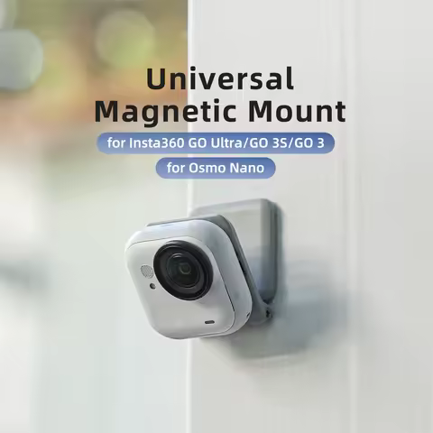 Magnetic Adapter Base Mount For DJI Osmo Nano for Insta360 GO Ultra/GO 3S/GO 3 Adjustable Adapter