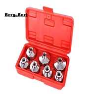 7 Pieces Oil Filter Socket Wrench 24mm to 38mm 3/8-Inch Drive Oil Filter Removal Socket Filter Cap R