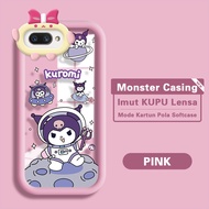 （Lokal Ready)Hontinga Case Casing Ponsel Untuk hp OPPO A3S A12E Realme C1 Casing Terbaru Kartun Imut