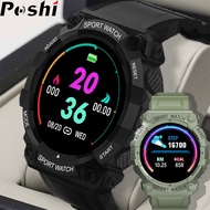 POSHI Smart Digital Watch Sports Smart Watch for Men Women Waterproof watch Full Touch Screen Smartwatch for Android IOS