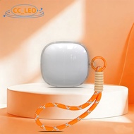for Sony LinkBuds Fit Case Cute Lanyard Sony WF-LS910N Clear Soft Case Suitable for Sony LinkBuds Fi