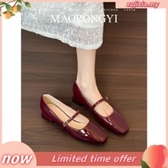 【NEW】Lyden Mary Jane Pointed Heels Series 6cm pump heels - Classic Black//Maroon//Apricot