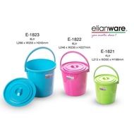 Elianware Pail With Cover E-1822@4L 6L 8L Pail With Lid