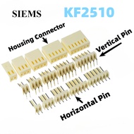 KF2510 Connector 2.54mm Pitch 2/3/4/5/6/7/8Pin housing + straight needle /curved needle KF-2510 Conn